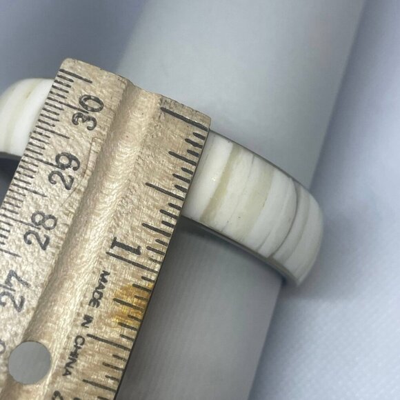 Shell Wide Bangle Bracelet Sea Beach Shore Ocean Beachy Earthy Natural Casual - Picture 6 of 6